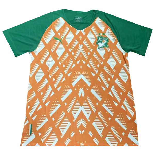 Camiseta de Entrenamiento Costa De Marfil 2019 Naranja